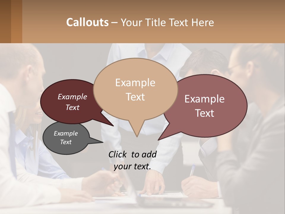 Condition Unit White PowerPoint Template