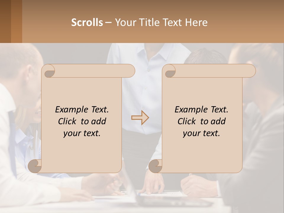 Condition Unit White PowerPoint Template