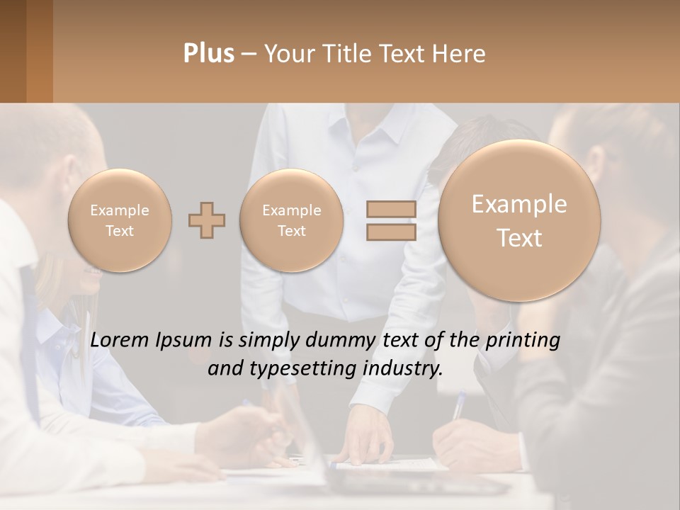 Condition Unit White PowerPoint Template