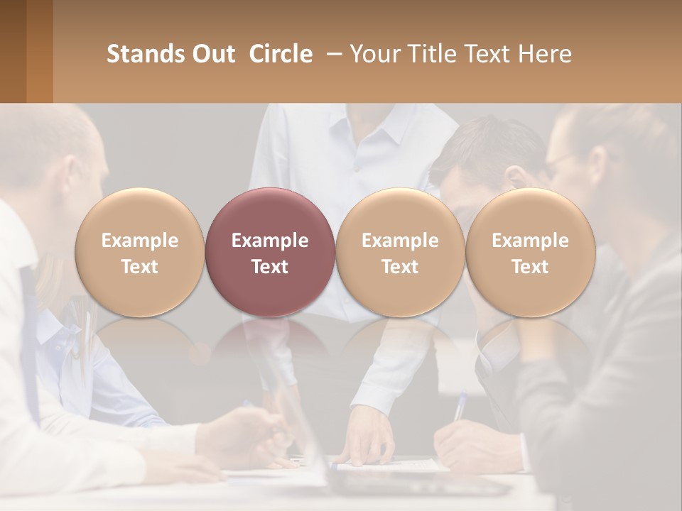 Condition Unit White PowerPoint Template