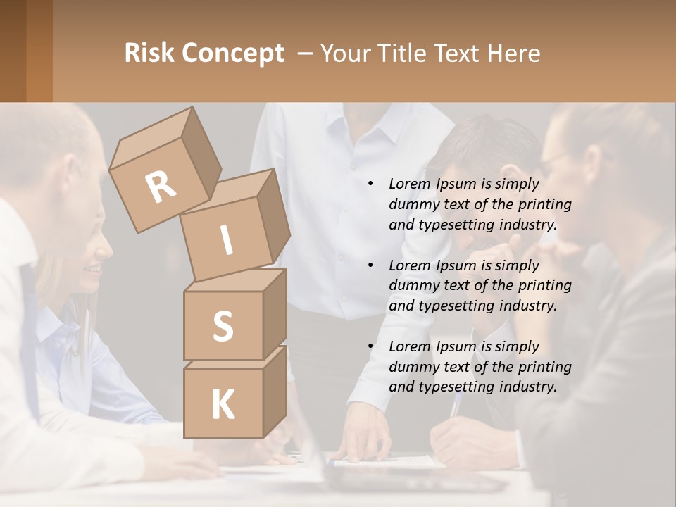 Condition Unit White PowerPoint Template