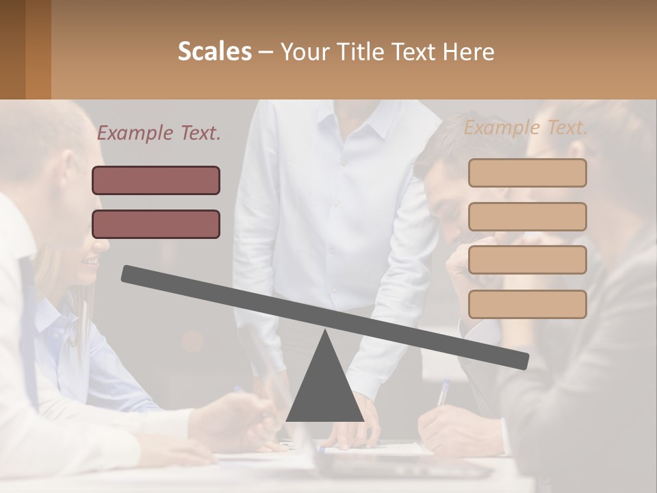 Condition Unit White PowerPoint Template