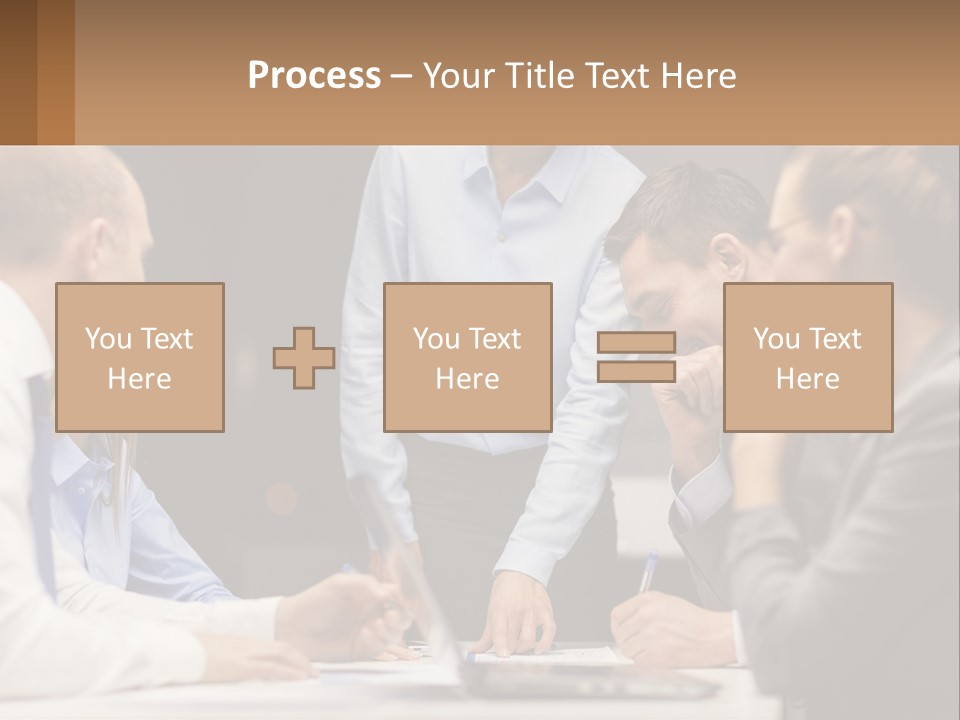 Condition Unit White PowerPoint Template