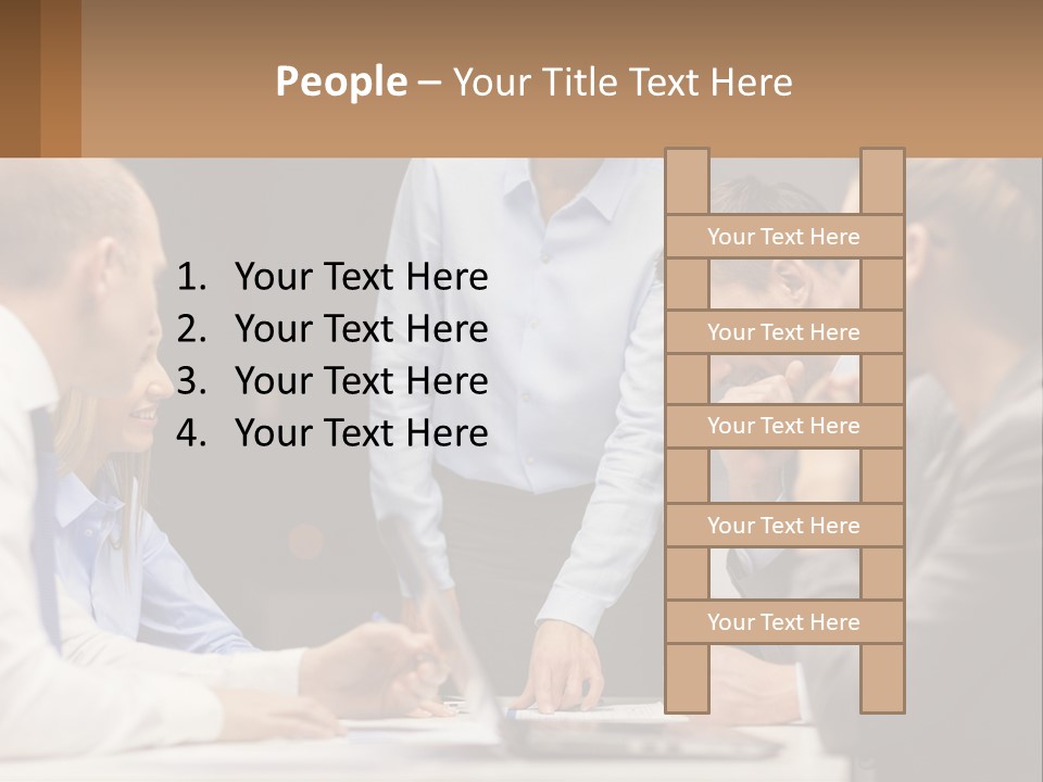Condition Unit White PowerPoint Template