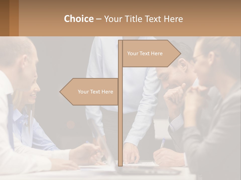 Condition Unit White PowerPoint Template