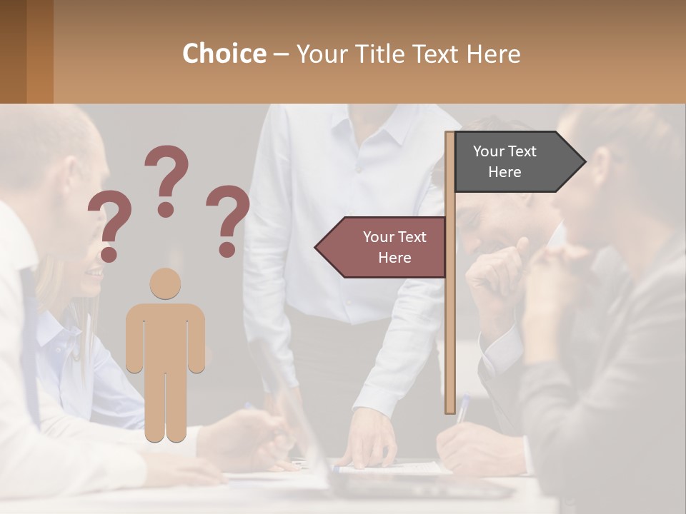 Condition Unit White PowerPoint Template