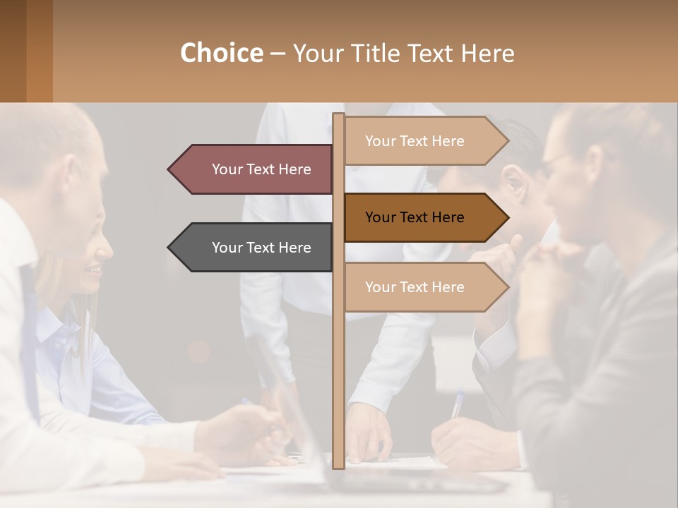 Condition Unit White PowerPoint Template