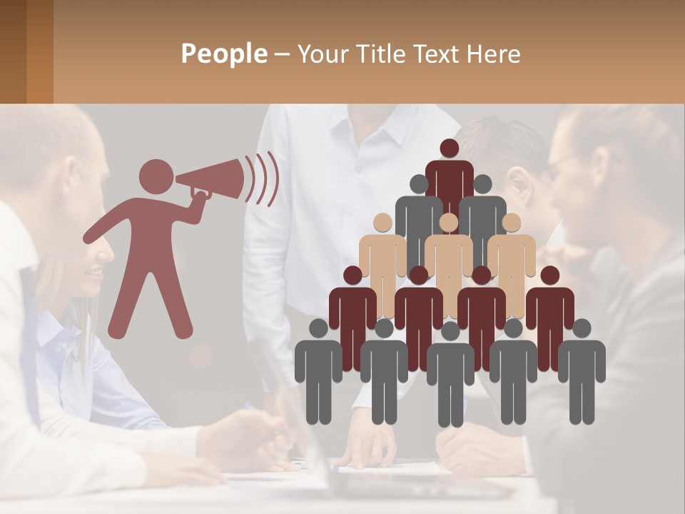 Condition Unit White PowerPoint Template