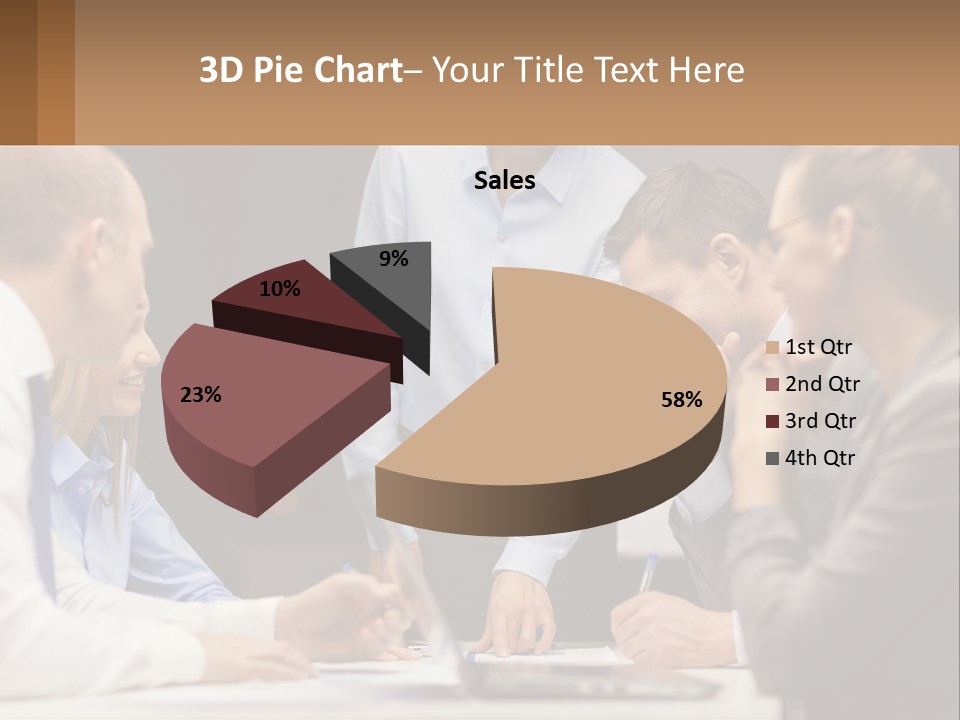 Condition Unit White PowerPoint Template