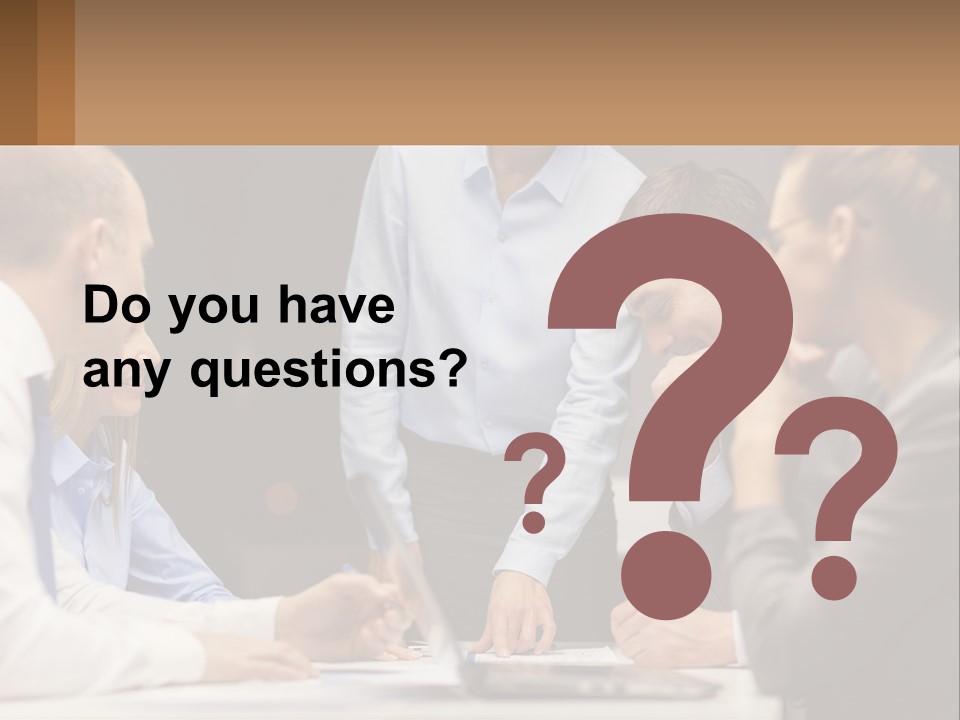 Condition Unit White PowerPoint Template