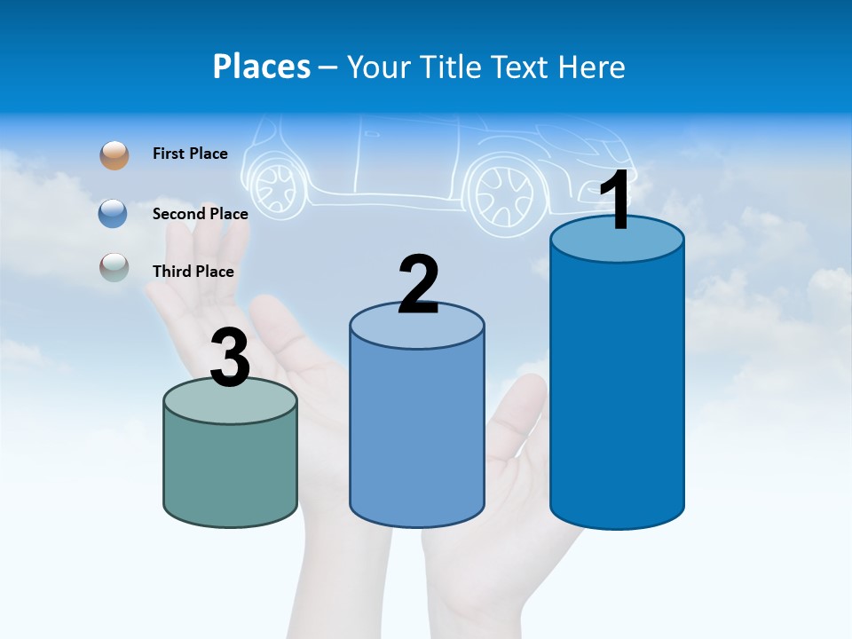 Wheel Shadow Model PowerPoint Template
