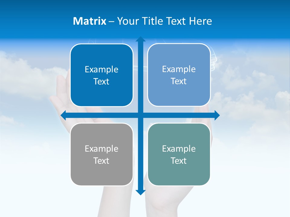 Wheel Shadow Model PowerPoint Template