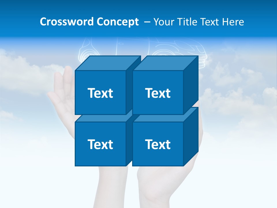 Wheel Shadow Model PowerPoint Template