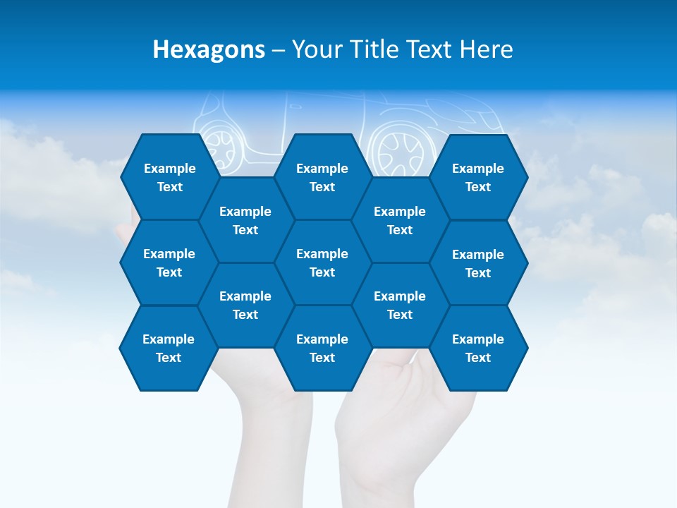 Wheel Shadow Model PowerPoint Template
