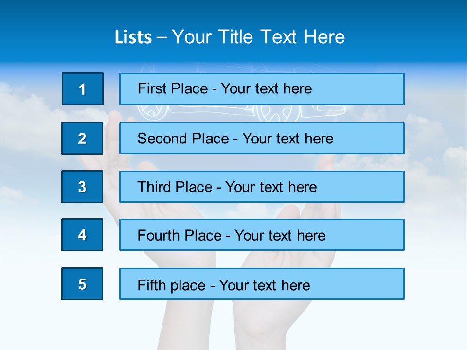 Wheel Shadow Model PowerPoint Template