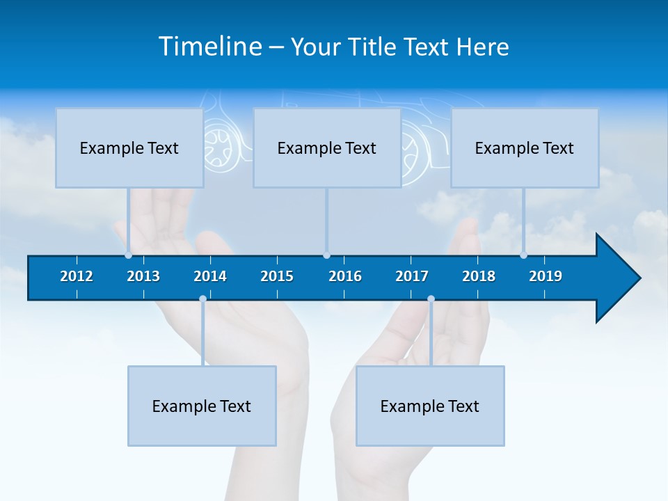 Wheel Shadow Model PowerPoint Template
