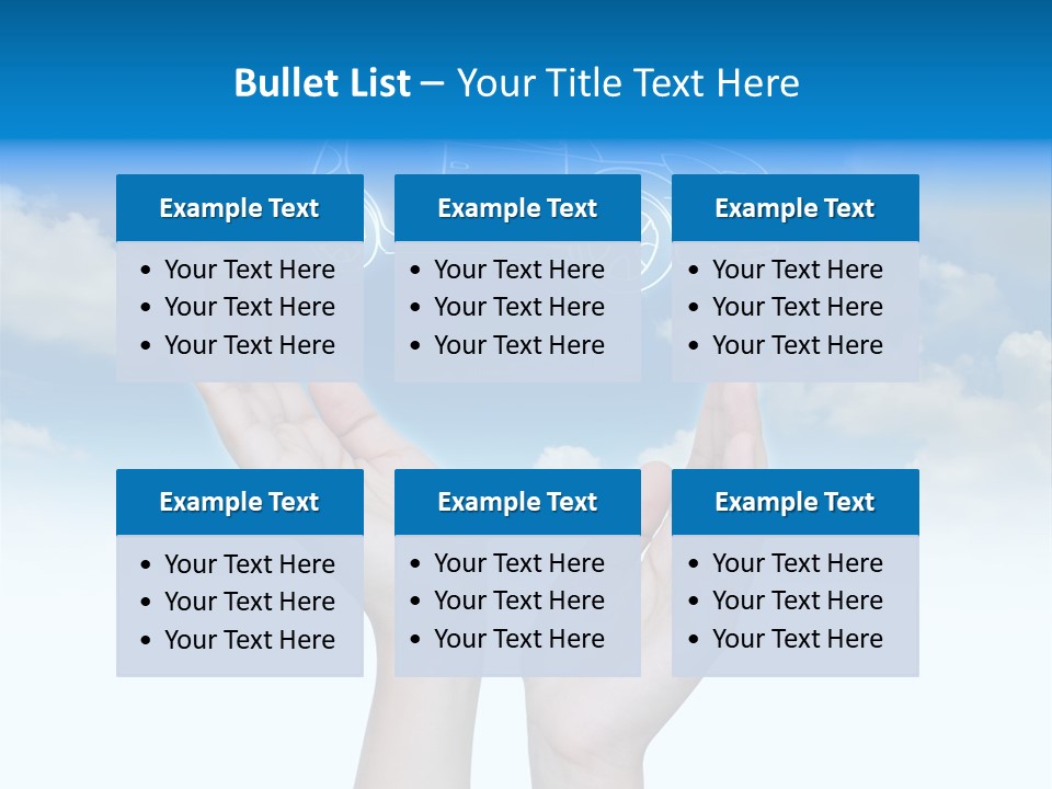 Wheel Shadow Model PowerPoint Template