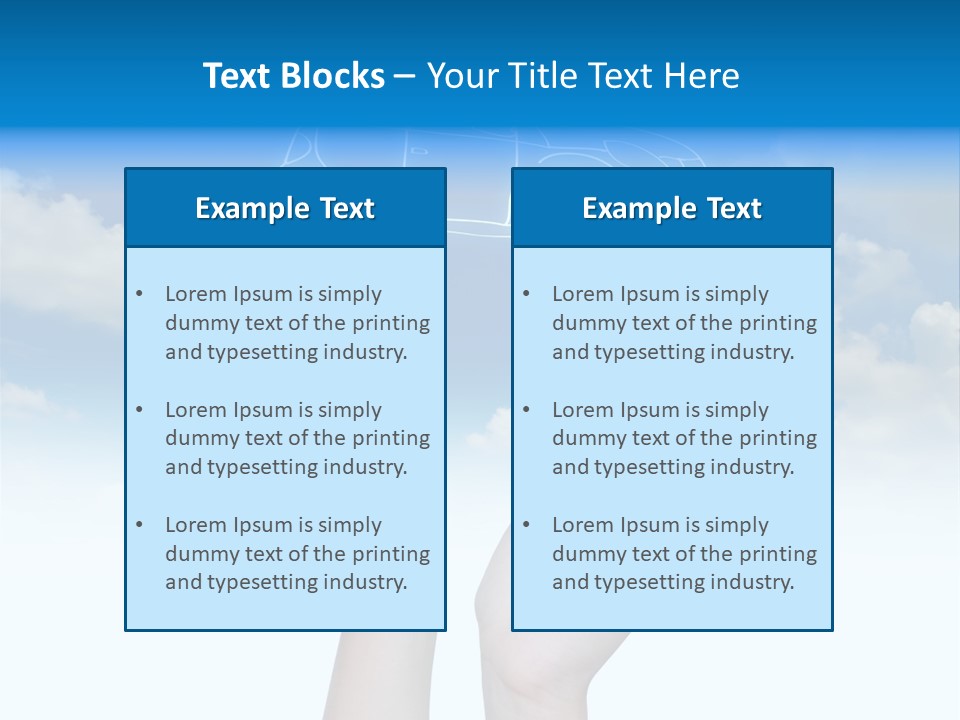 Wheel Shadow Model PowerPoint Template