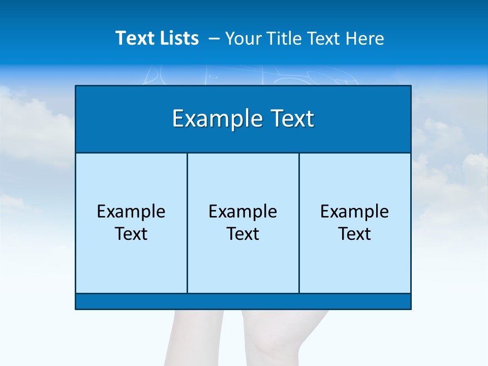 Wheel Shadow Model PowerPoint Template