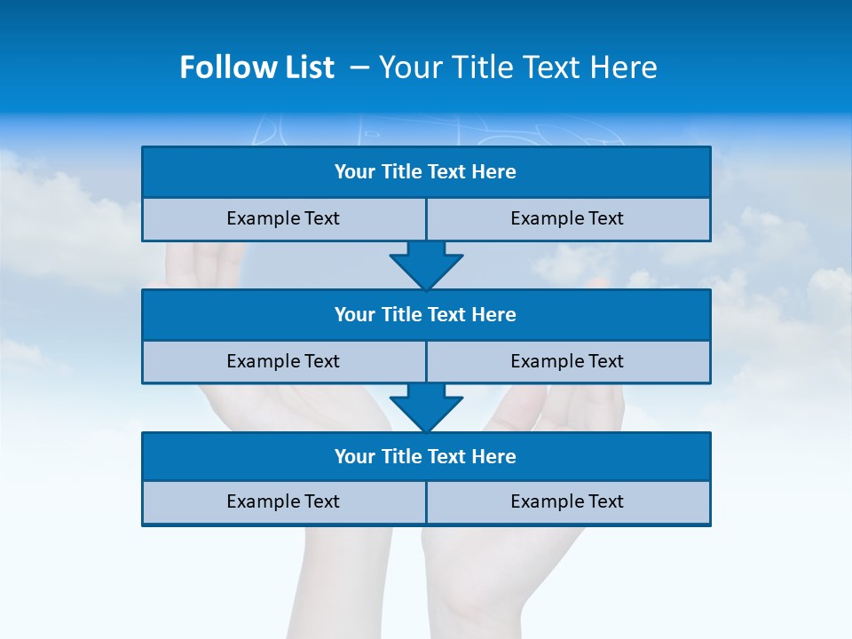 Wheel Shadow Model PowerPoint Template