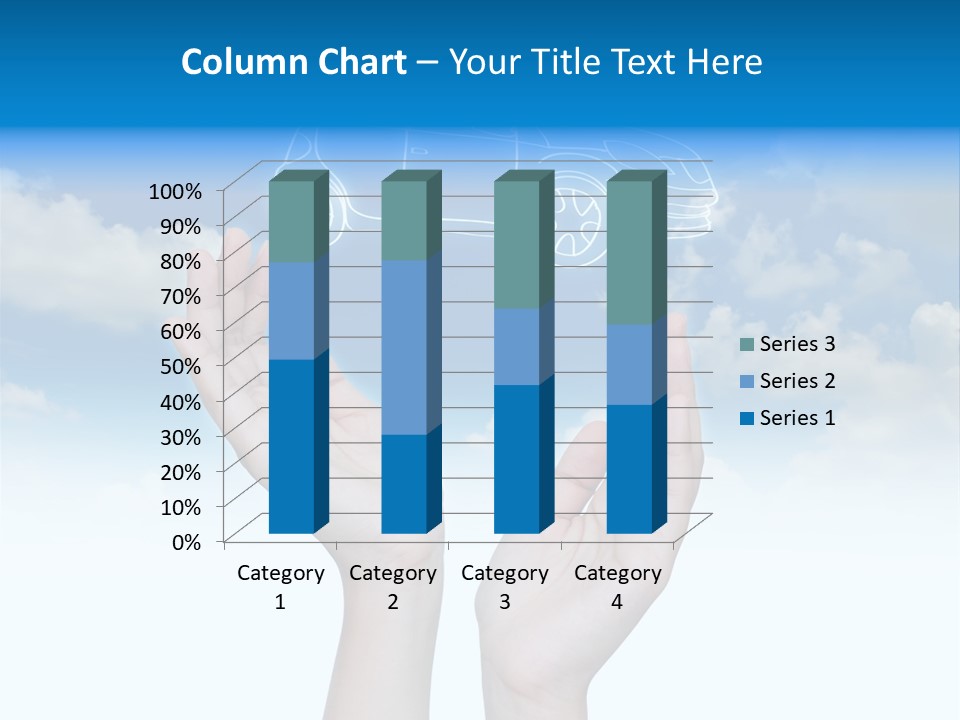 Wheel Shadow Model PowerPoint Template