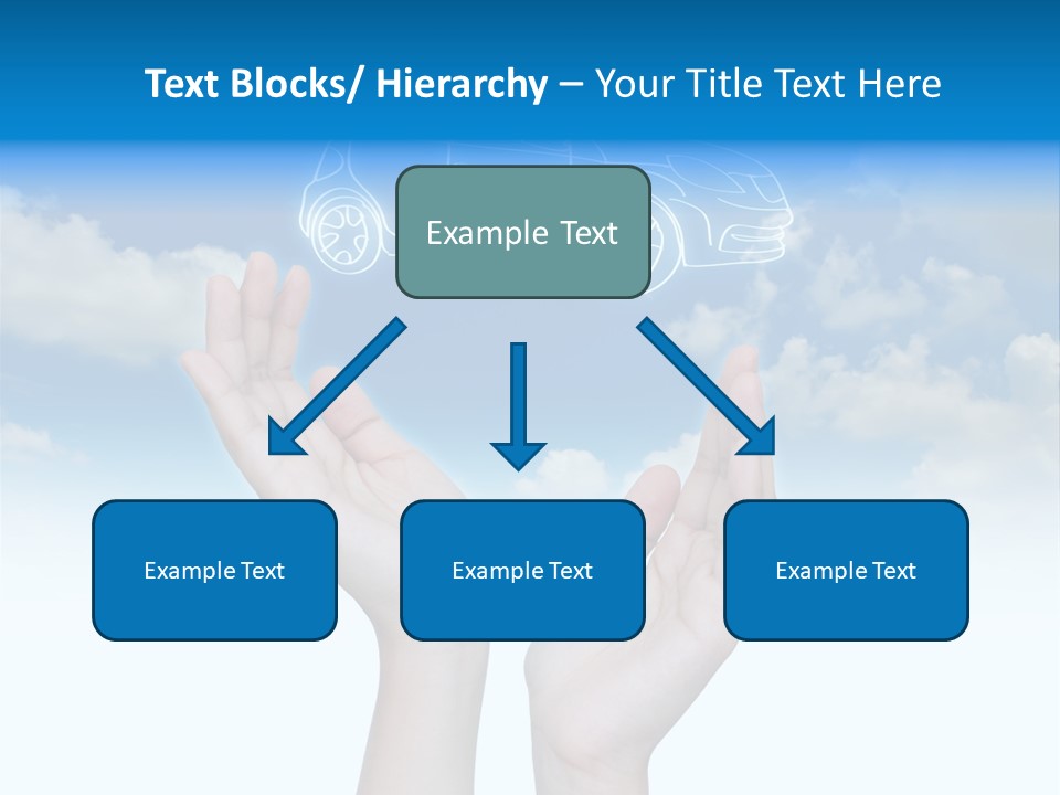 Wheel Shadow Model PowerPoint Template