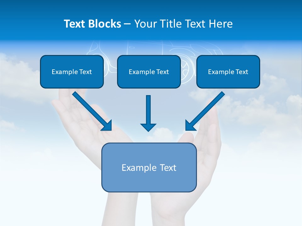 Wheel Shadow Model PowerPoint Template