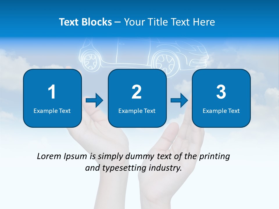Wheel Shadow Model PowerPoint Template
