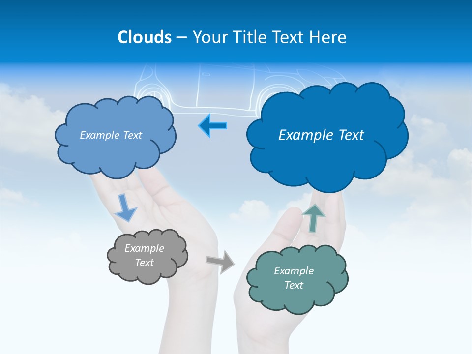 Wheel Shadow Model PowerPoint Template
