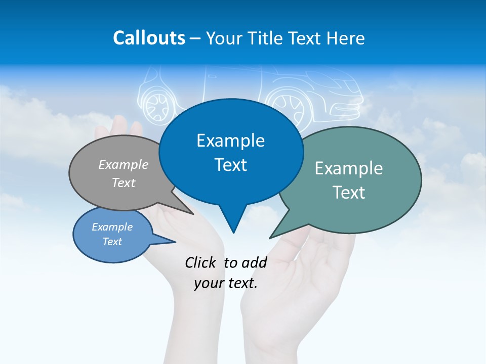 Wheel Shadow Model PowerPoint Template