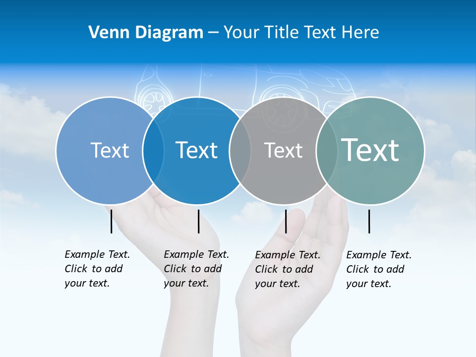 Wheel Shadow Model PowerPoint Template