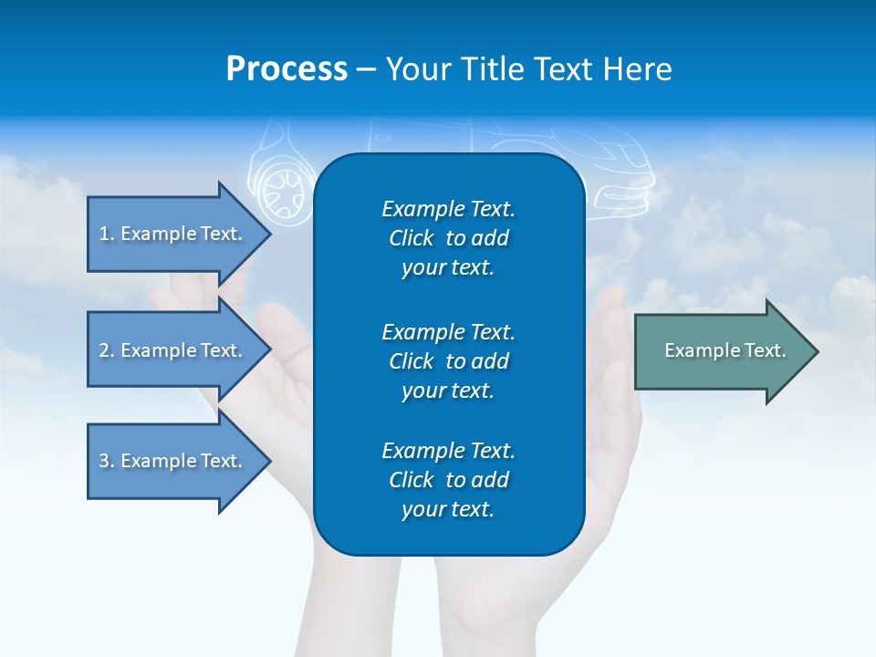 Wheel Shadow Model PowerPoint Template