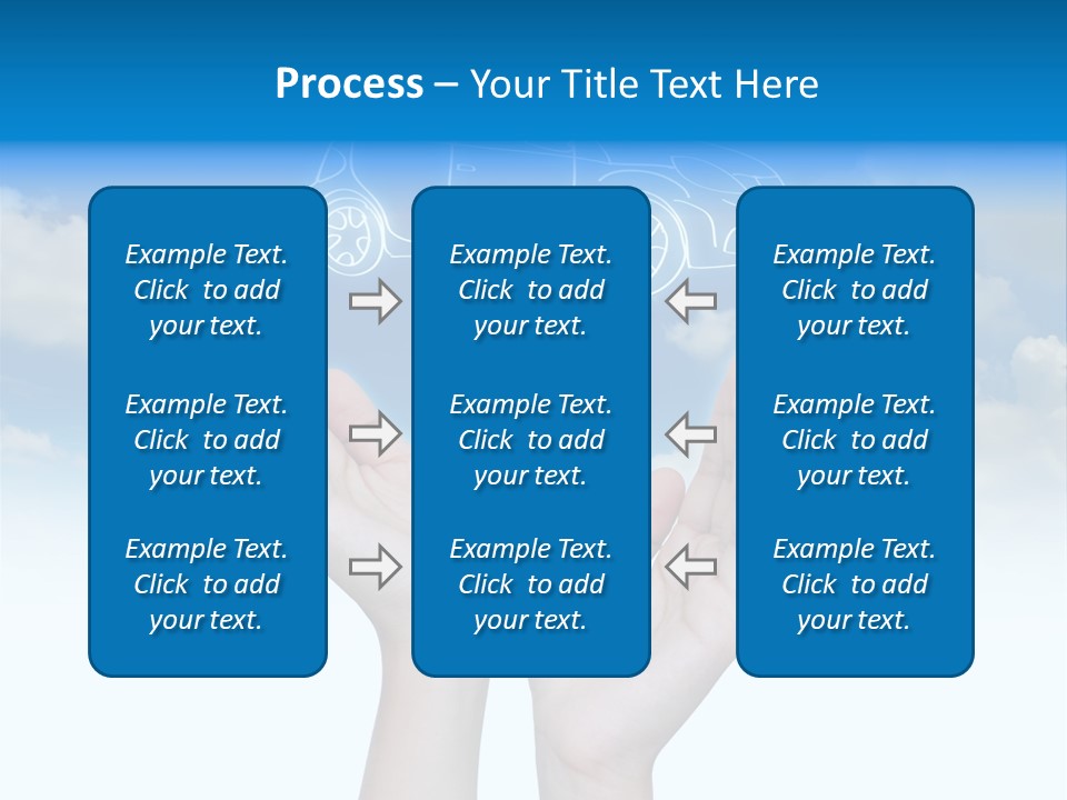 Wheel Shadow Model PowerPoint Template
