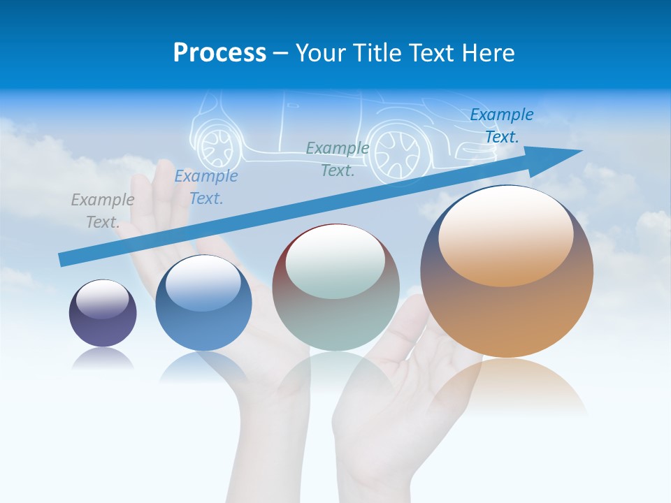 Wheel Shadow Model PowerPoint Template
