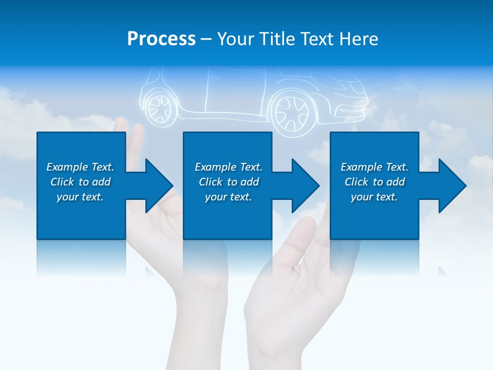 Wheel Shadow Model PowerPoint Template