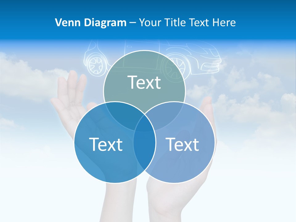 Wheel Shadow Model PowerPoint Template