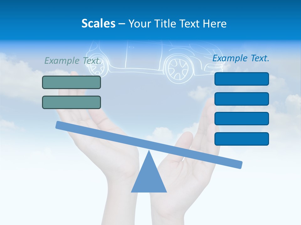 Wheel Shadow Model PowerPoint Template