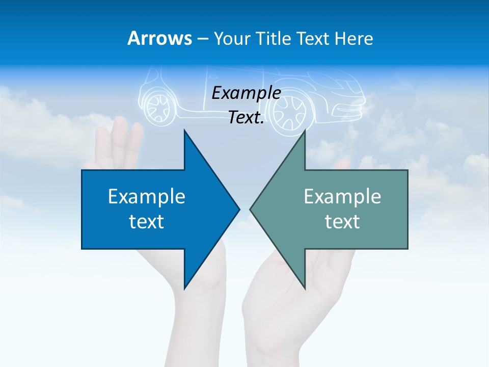 Wheel Shadow Model PowerPoint Template