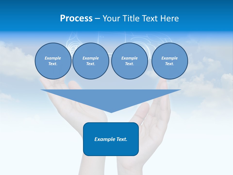 Wheel Shadow Model PowerPoint Template