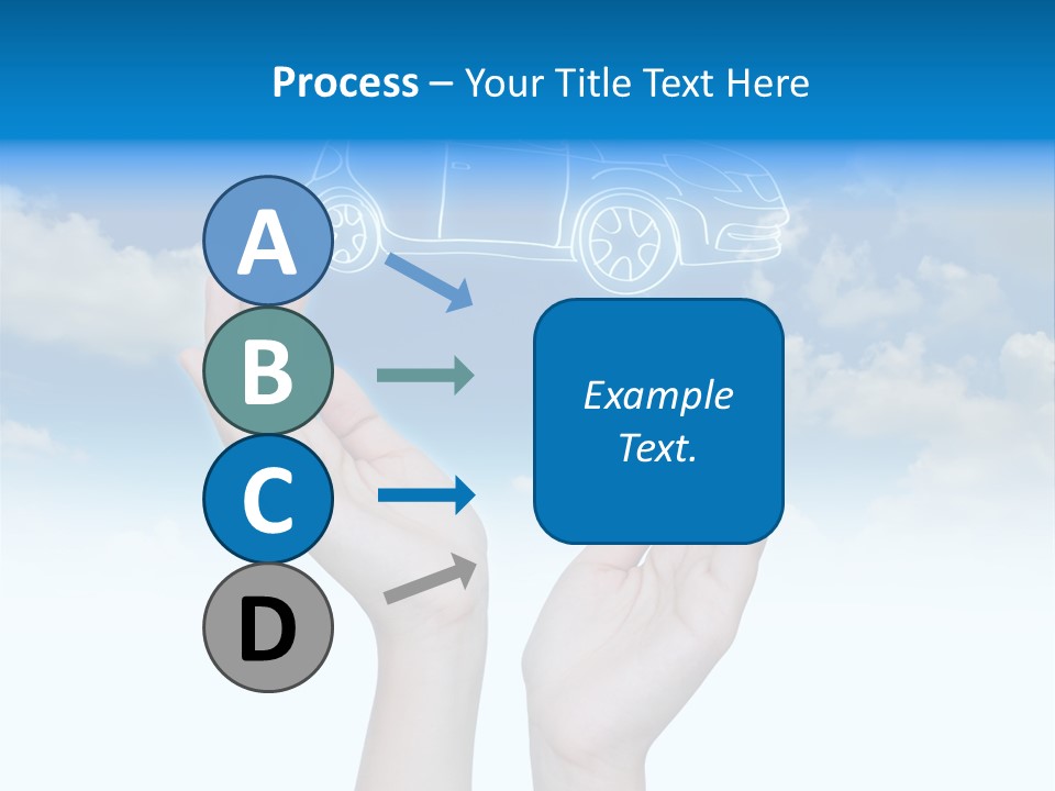Wheel Shadow Model PowerPoint Template