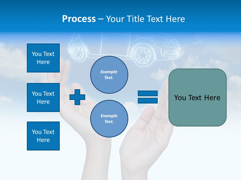 Wheel Shadow Model PowerPoint Template