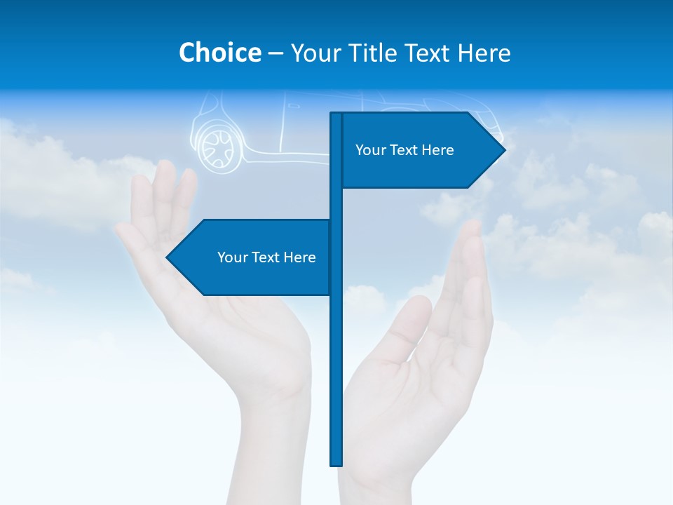 Wheel Shadow Model PowerPoint Template