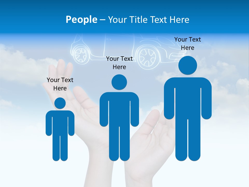 Wheel Shadow Model PowerPoint Template