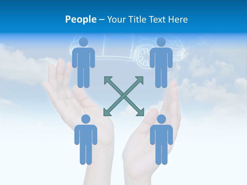 Wheel Shadow Model PowerPoint Template