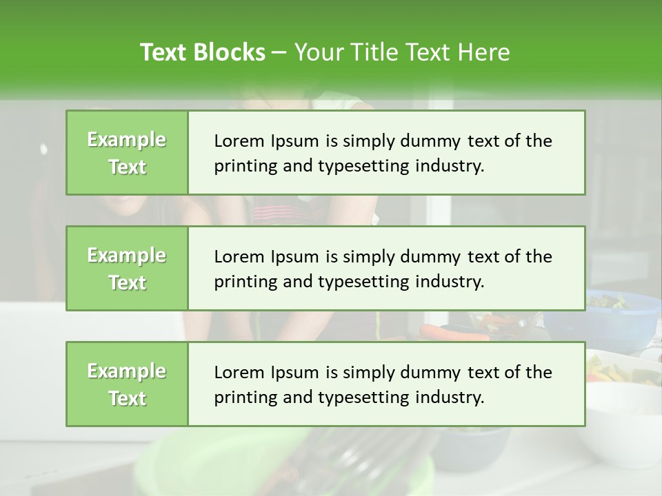 Holding Lawn Green PowerPoint Template