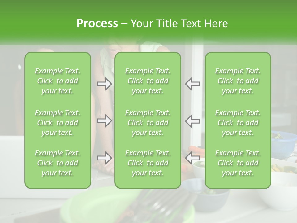 Holding Lawn Green PowerPoint Template