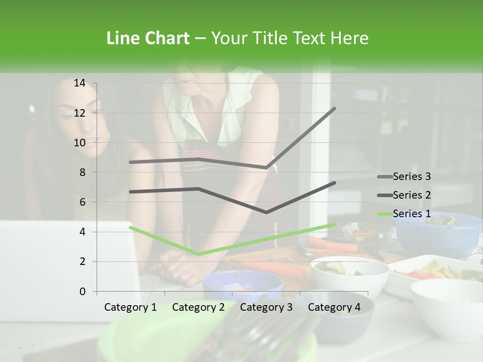 Holding Lawn Green PowerPoint Template