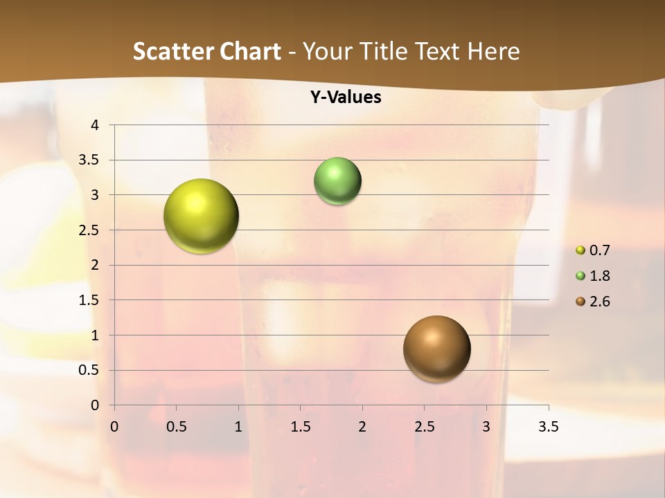A Table Topped With Glasses Filled With Drinks PowerPoint Template