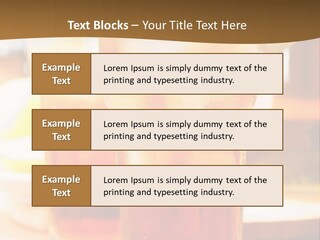 A Table Topped With Glasses Filled With Drinks PowerPoint Template