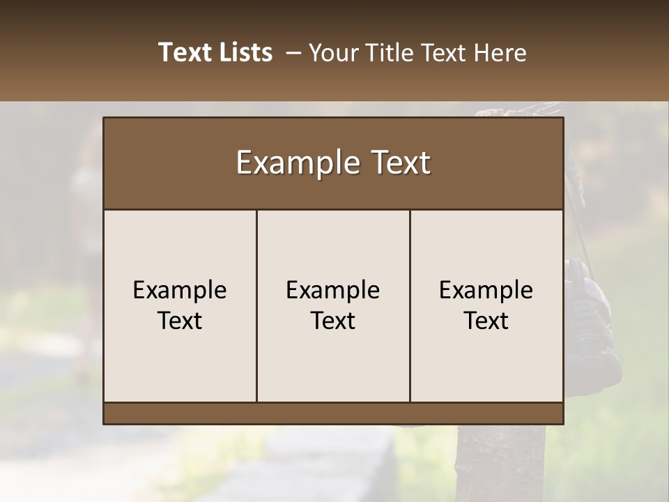 A Pair Of Shoes Hanging From A Tree Trunk PowerPoint Template